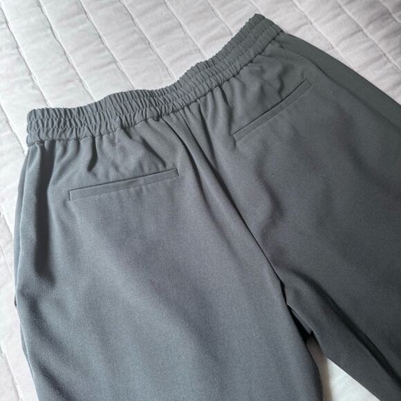 All Saints Aleida Mid-Rise Tapered Leg Tri Pants Grey - Picture 3 of 6